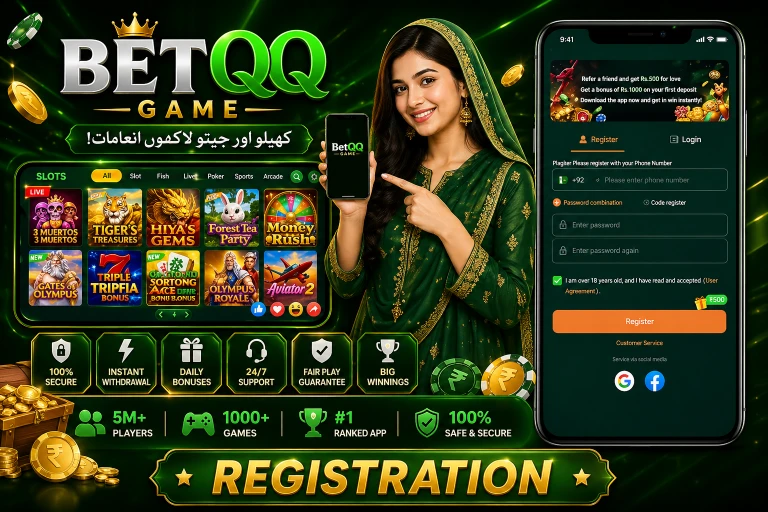 BetQQ Game App Register Pakistan Latest Version