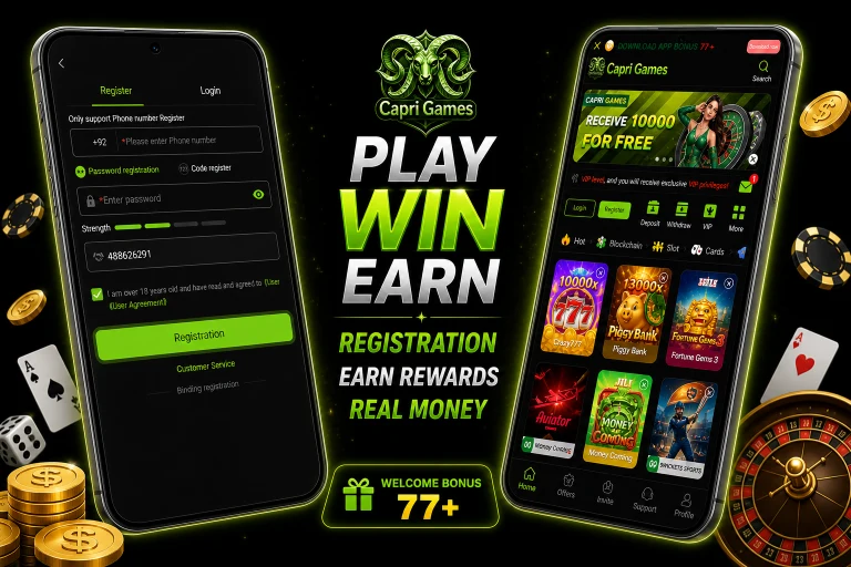 Capri Game Download – Latest Real Money App 2026 4 Register on Capri Game