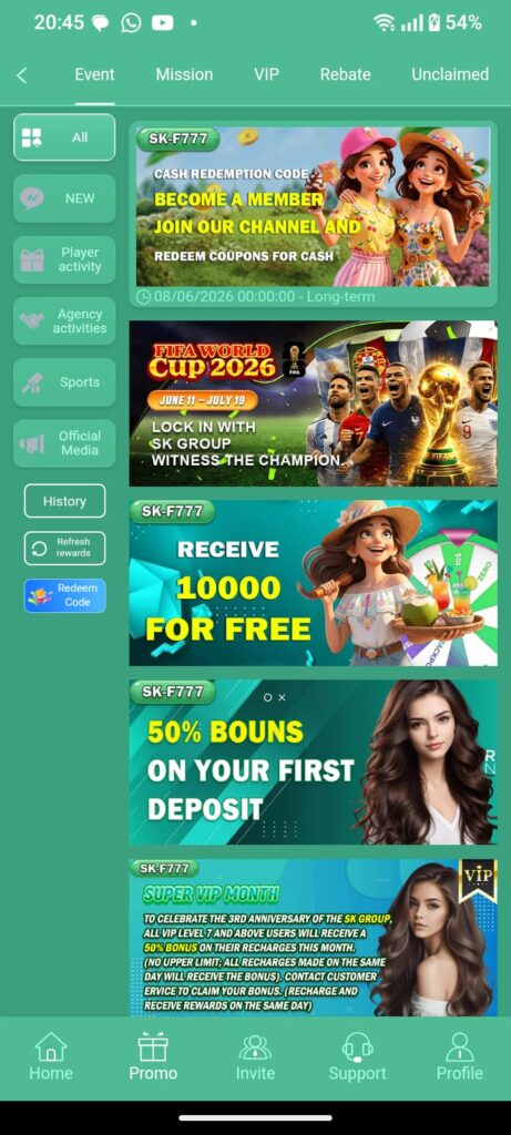 SK F777 Game APK – Trusted Earning App for Android 2026 4 SK F777 Game