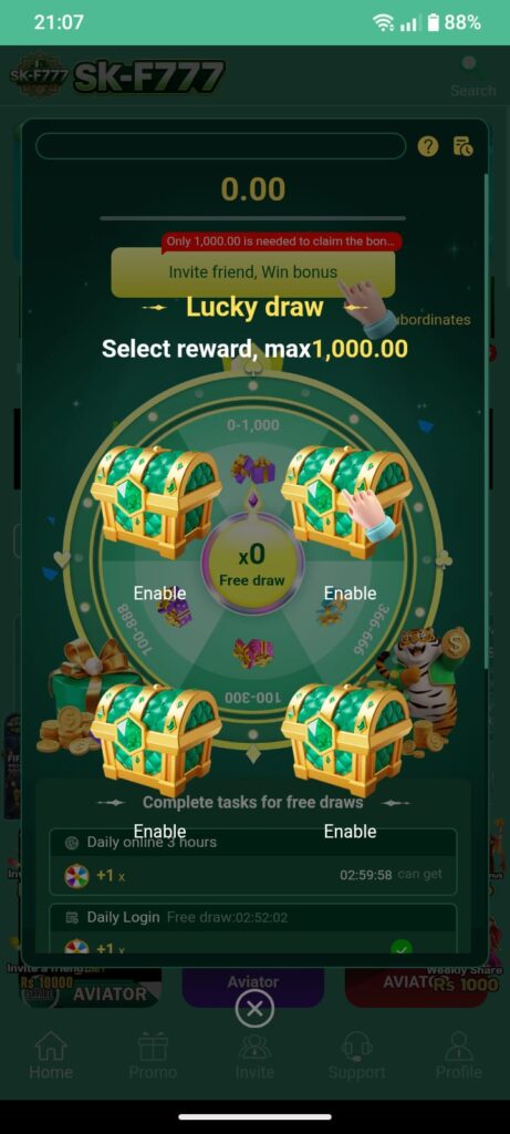 SK F777 Game