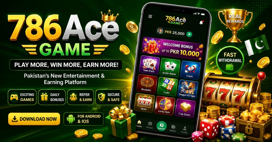 786Ace Game Download Now|Pakistan's Real Earning App 3 Download 786Ace Game